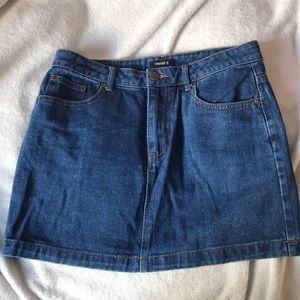 denim skirt